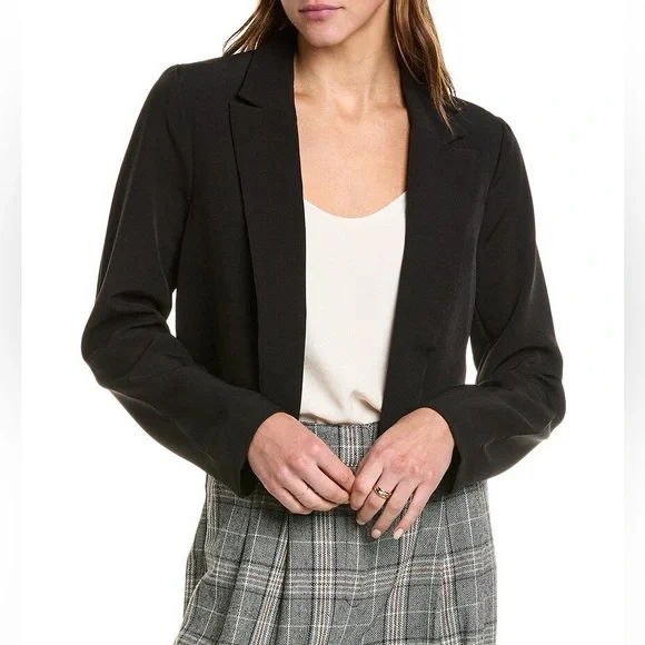 Laundry by Shelli Segal NWT Cropped Open Front Blazer - Picture 2 of 9